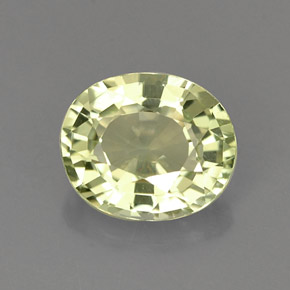 Turmalina verde natural 1,16ct, corte oval, IF