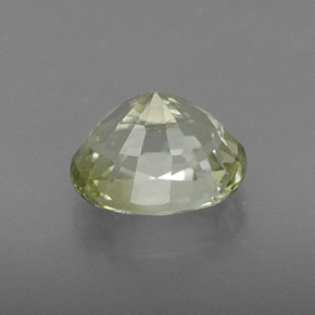 Turmalina verde natural 1,15ct, corte oval, IF