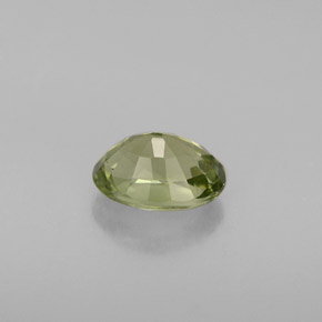 Turmalina verde natural 0,95ct, corte oval, VVS