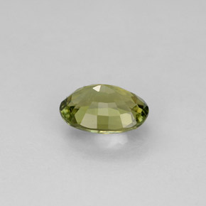 Turmalina verde natural 0,88ct, corte oval, VVS-VS