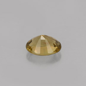Turmalina marrom natural 0,82ct, corte oval, VVS
