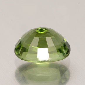 Turmalina verde natural 1,09ct, corte oval, VVS