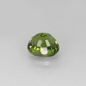 Turmalina verde natural 0,93ct, corte oval, VVS