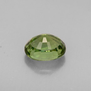 Turmalina verde natural 0,83ct, corte oval, VVS-VS