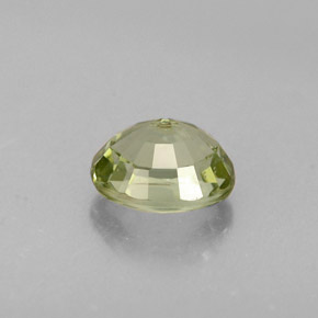 Turmalina verde natural 0,80ct, corte oval, IF