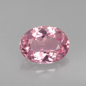 Turmalina rosa natural 2,17ct, corte oval, VS-SI