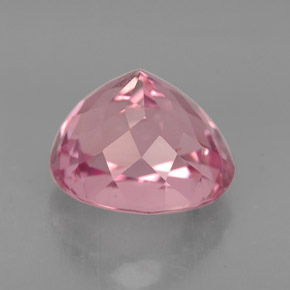 Turmalina rosa natural 3,37ct, corte oval, VVS-VS