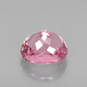 Turmalina rosa natural 2,14ct, corte oval, VS-SI