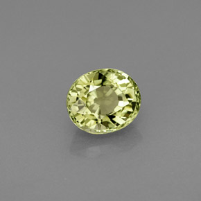 Turmalina verde natural 0,89ct, corte oval, IF