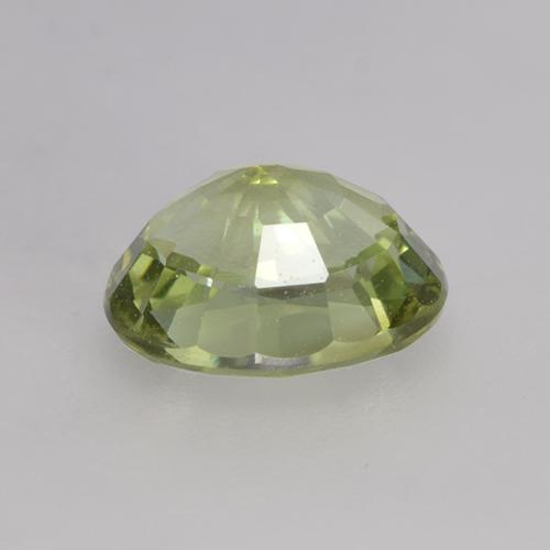 Turmalina verde natural 0,79ct, corte oval, VVS