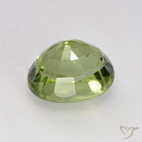 Turmalina Luz verde Natural 0.94ct, oval, VVS-VS