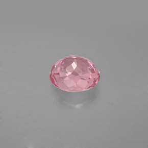 Turmalina rosa natural 1,55ct, corte oval, VS