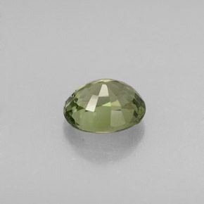 Turmalina verde natural 0,81ct, corte oval, VVS