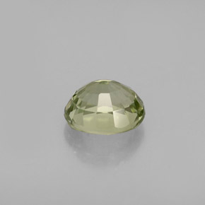 Turmalina verde natural 0,79ct, corte oval, IF
