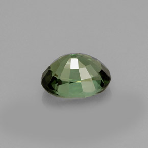 Turmalina verde natural 1,05ct, corte oval, VS