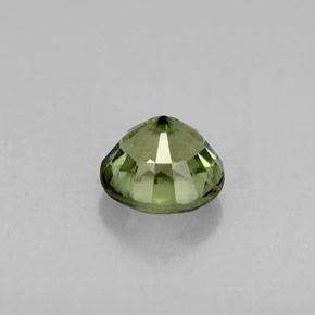 Turmalina verde natural 0,94ct, corte redondo, VS-SI