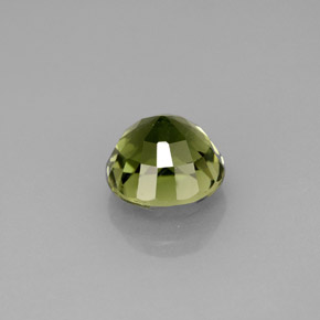 Turmalina verde natural 1,88ct, corte redondo, VVS-VS