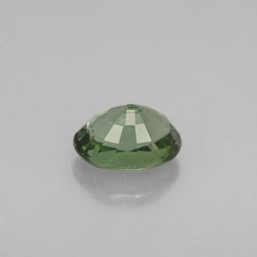 Turmalina verde natural 1,06ct, corte oval, VVS