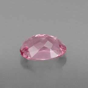 Turmalina rosa natural 1,95ct, corte oval, VVS-VS