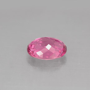 Turmalina rosa natural 1,61ct, corte oval, VS