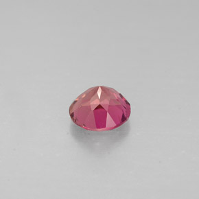 Turmalina multicolorido natural 0,59ct, corte redondo, VS