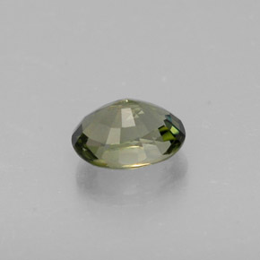 Turmalina verde natural 0,98ct, corte oval, VS