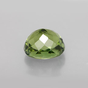 Turmalina verde natural 2,43ct, corte oval, VVS
