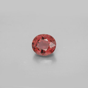 Turmalina rosa natural 0,99ct, corte oval, VVS