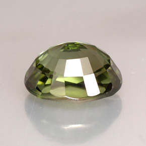Turmalina verde natural 2,08ct, corte oval, IF