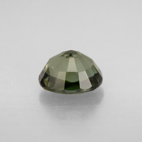 Turmalina verde natural 1,63ct, corte oval, VVS