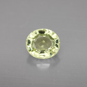 Turmalina verde natural 1,88ct, corte oval, VVS