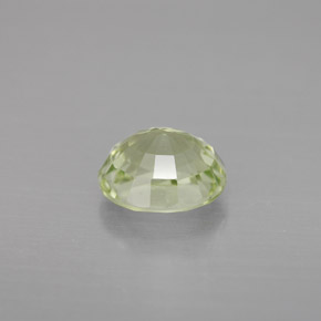 Turmalina verde natural 1,88ct, corte oval, VVS