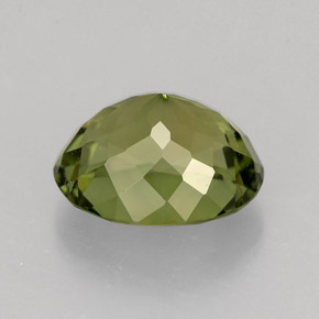 Turmalina verde natural 1,85ct, corte oval, VVS