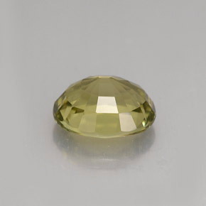 Turmalina verde natural 1,86ct, corte oval, VVS