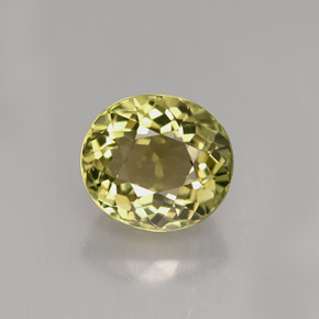 Turmalina verde natural 1,94ct, corte oval, VVS