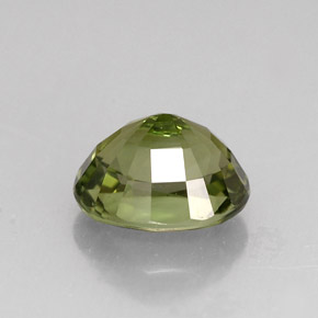 Turmalina verde natural 2,02ct, corte oval, VVS