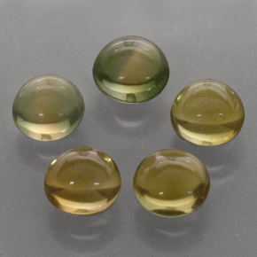 Pedras preciosas de turmalina multicolorido natural de  ct, corte redondo, transparente