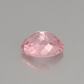 Turmalina rosa natural 1,07ct, corte oval, VVS-VS