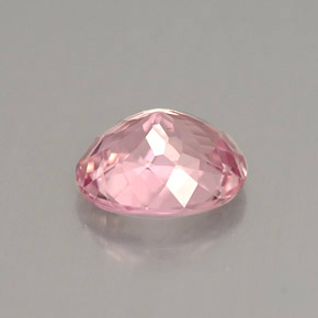 Turmalina rosa natural 1,40ct, corte oval, VS