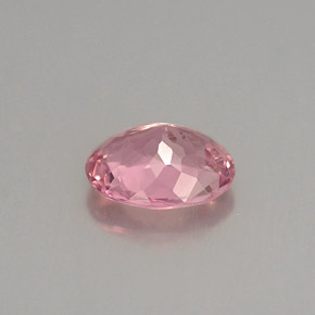 Turmalina rosa natural 0,82ct, corte oval, VS