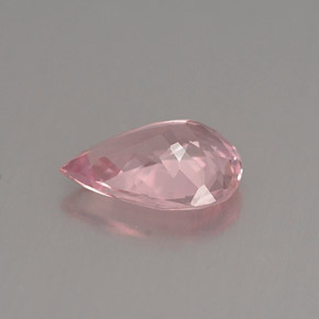 Turmalina rosa natural 0,90ct, formato de pêra, VS