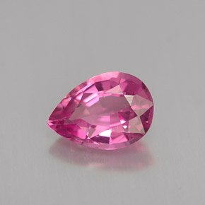 Turmalina rosa natural 0,98ct, formato de pêra, VS