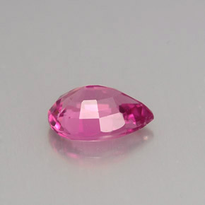 Turmalina rosa natural 0,98ct, formato de pêra, VS