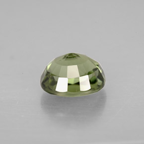 Turmalina verde natural 1,64ct, corte oval, VVS-VS