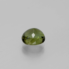 Turmalina verde natural 1,58ct, corte oval, VVS-VS