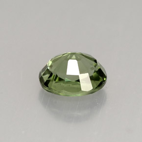 Turmalina verde natural 1,35ct, corte oval, VVS-VS
