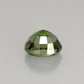 Turmalina verde natural 1,18ct, corte oval, VVS