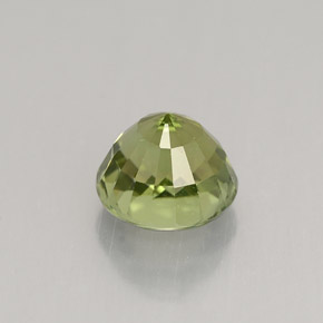 Turmalina verde natural 1,43ct, corte redondo, VVS-VS