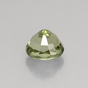 Turmalina verde natural 1,27ct, corte oval, VVS