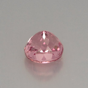 Turmalina rosa natural 1,29ct, corte redondo, VVS-VS